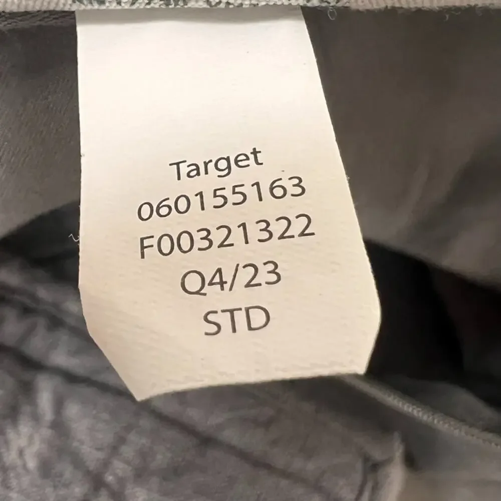 Casaluna Heavyweight Linen Blend Quilted Standard Pillow Shams Gray